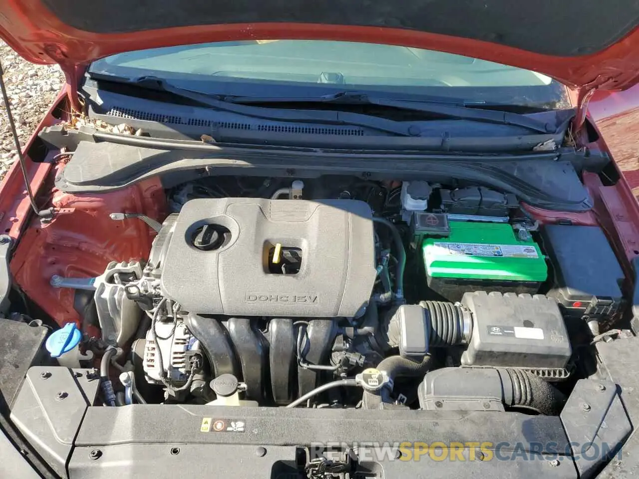 11 fotografías del automóvil dañado 5NPD84LF7KH431135 HYUNDAI ELANTRA 2019
