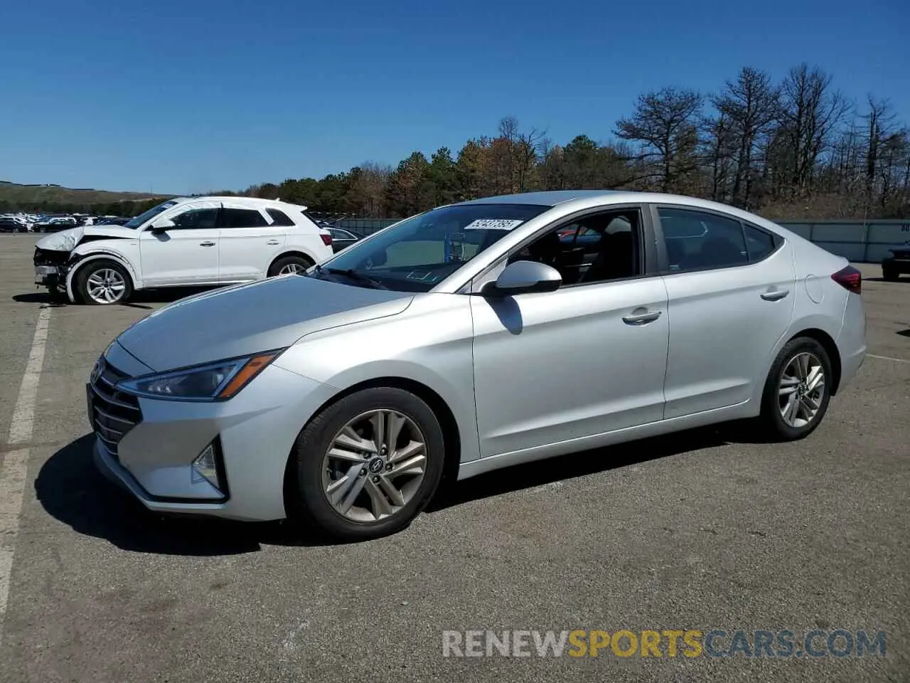 1 fotografías del automóvil dañado 5NPD84LF7KH433452 HYUNDAI ELANTRA 2019