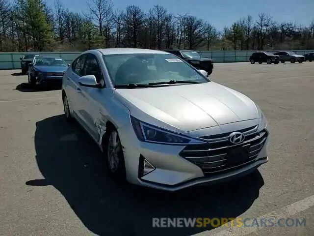 10 fotografías del automóvil dañado 5NPD84LF7KH433452 HYUNDAI ELANTRA 2019