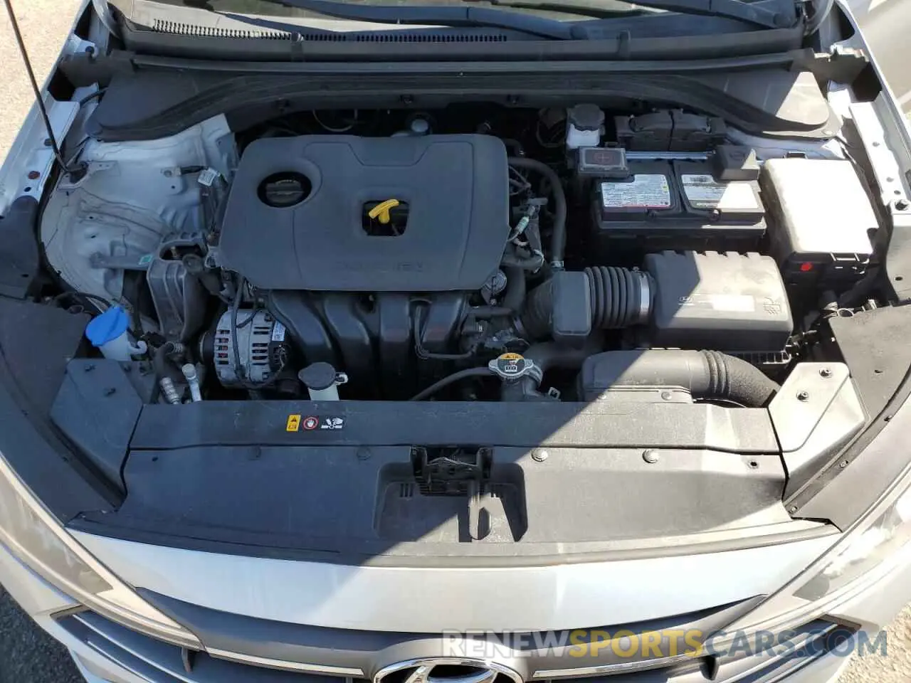 13 fotografías del automóvil dañado 5NPD84LF7KH433452 HYUNDAI ELANTRA 2019