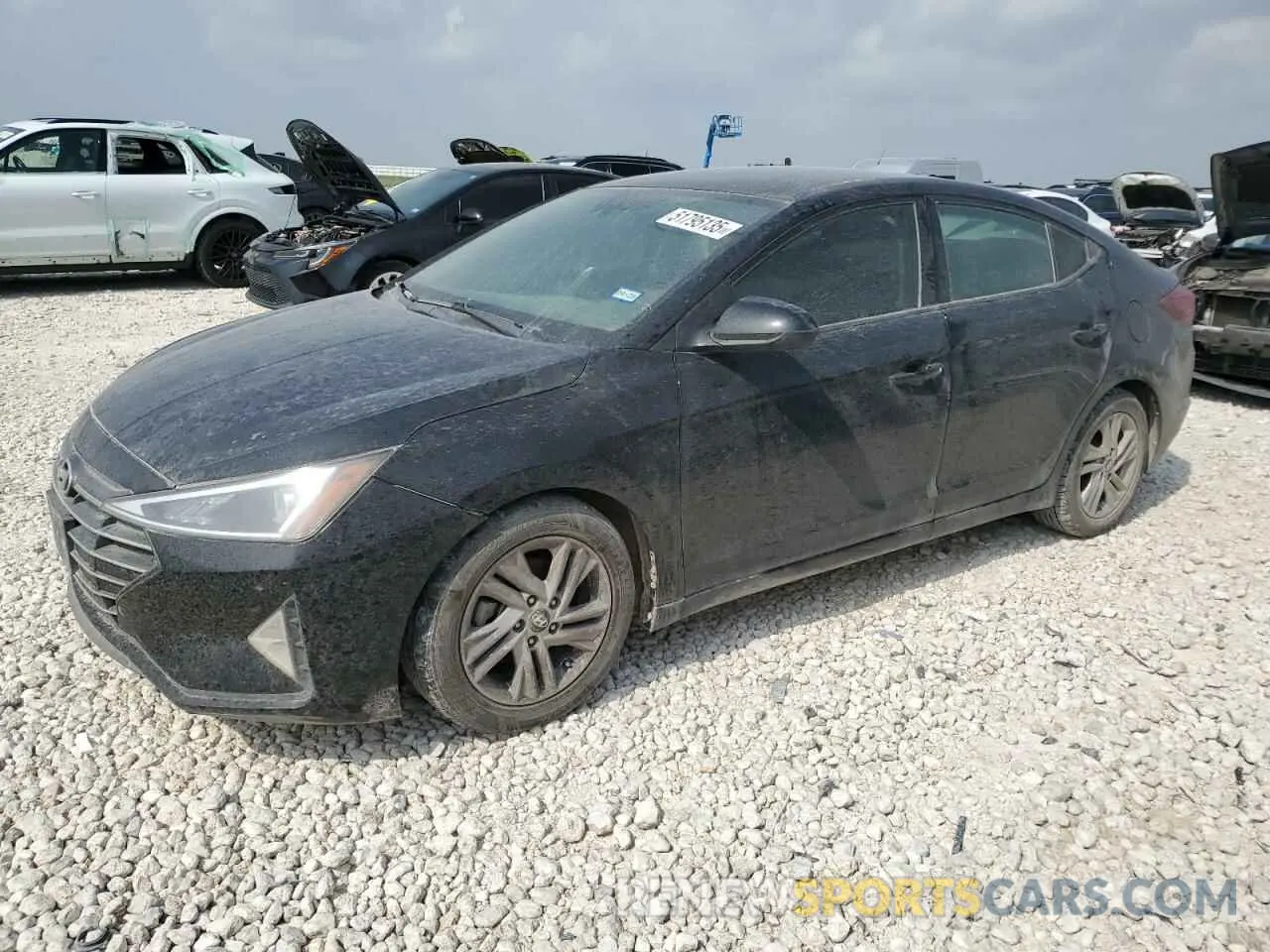 1 fotografías del automóvil dañado 5NPD84LF7KH437873 HYUNDAI ELANTRA 2019