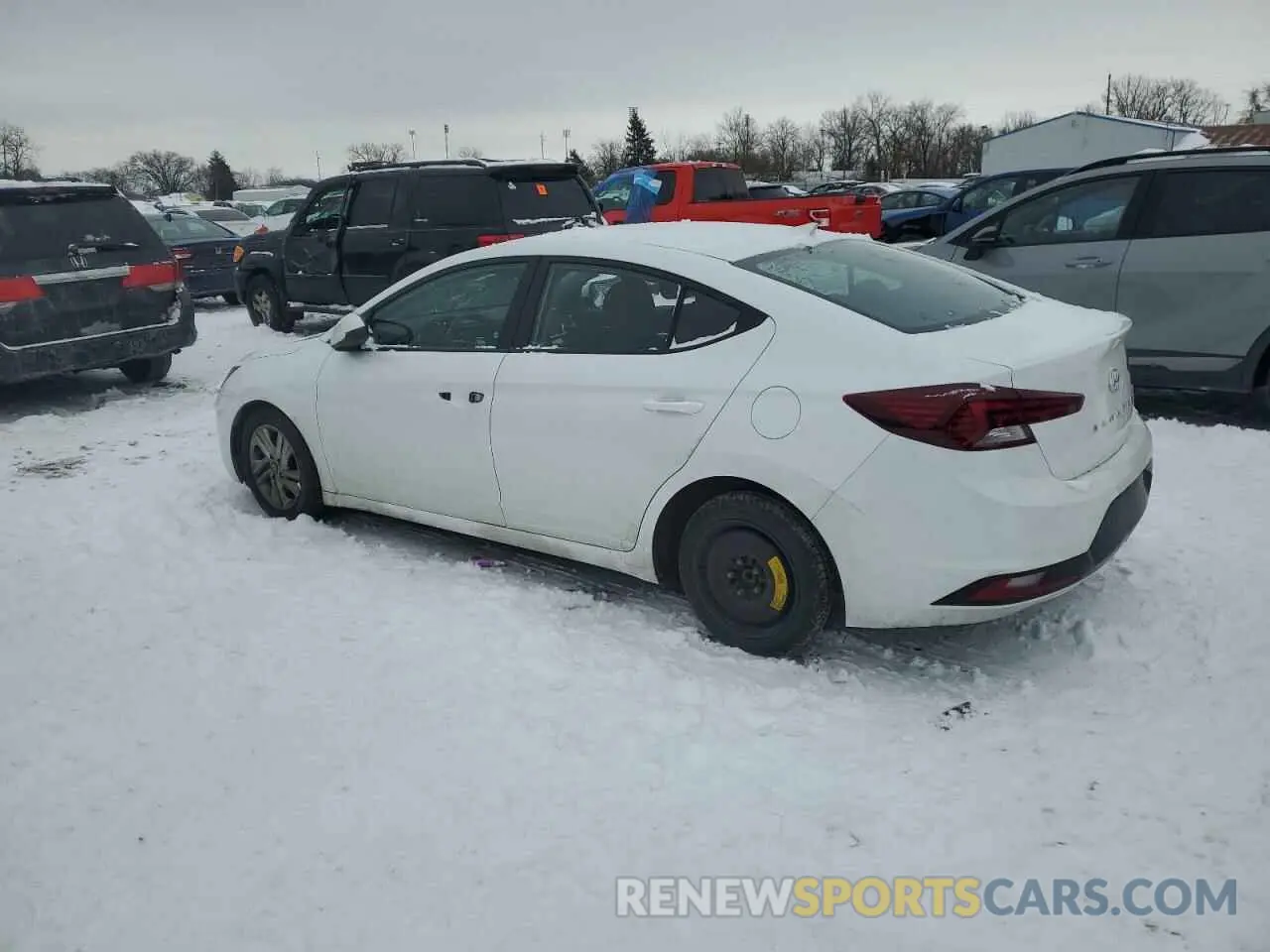 2 fotografías del automóvil dañado 5NPD84LF7KH457282 HYUNDAI ELANTRA 2019