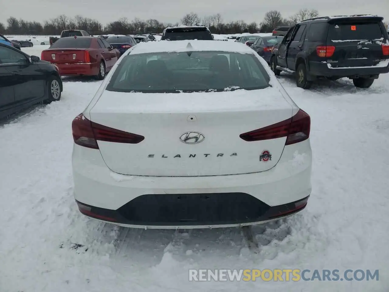 6 fotografías del automóvil dañado 5NPD84LF7KH457282 HYUNDAI ELANTRA 2019