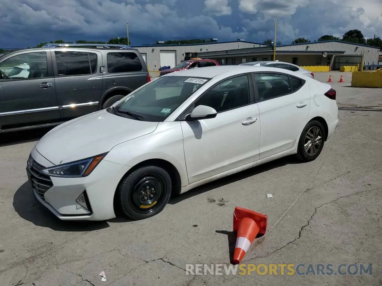 1 fotografías del automóvil dañado 5NPD84LF7KH458951 HYUNDAI ELANTRA 2019