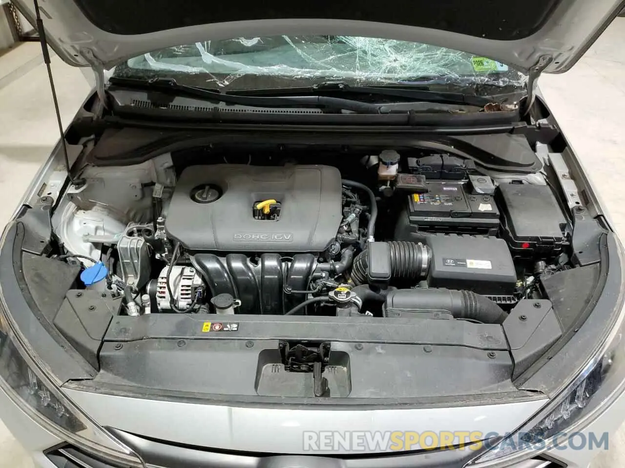 11 fotografías del automóvil dañado 5NPD84LF7KH461235 HYUNDAI ELANTRA 2019