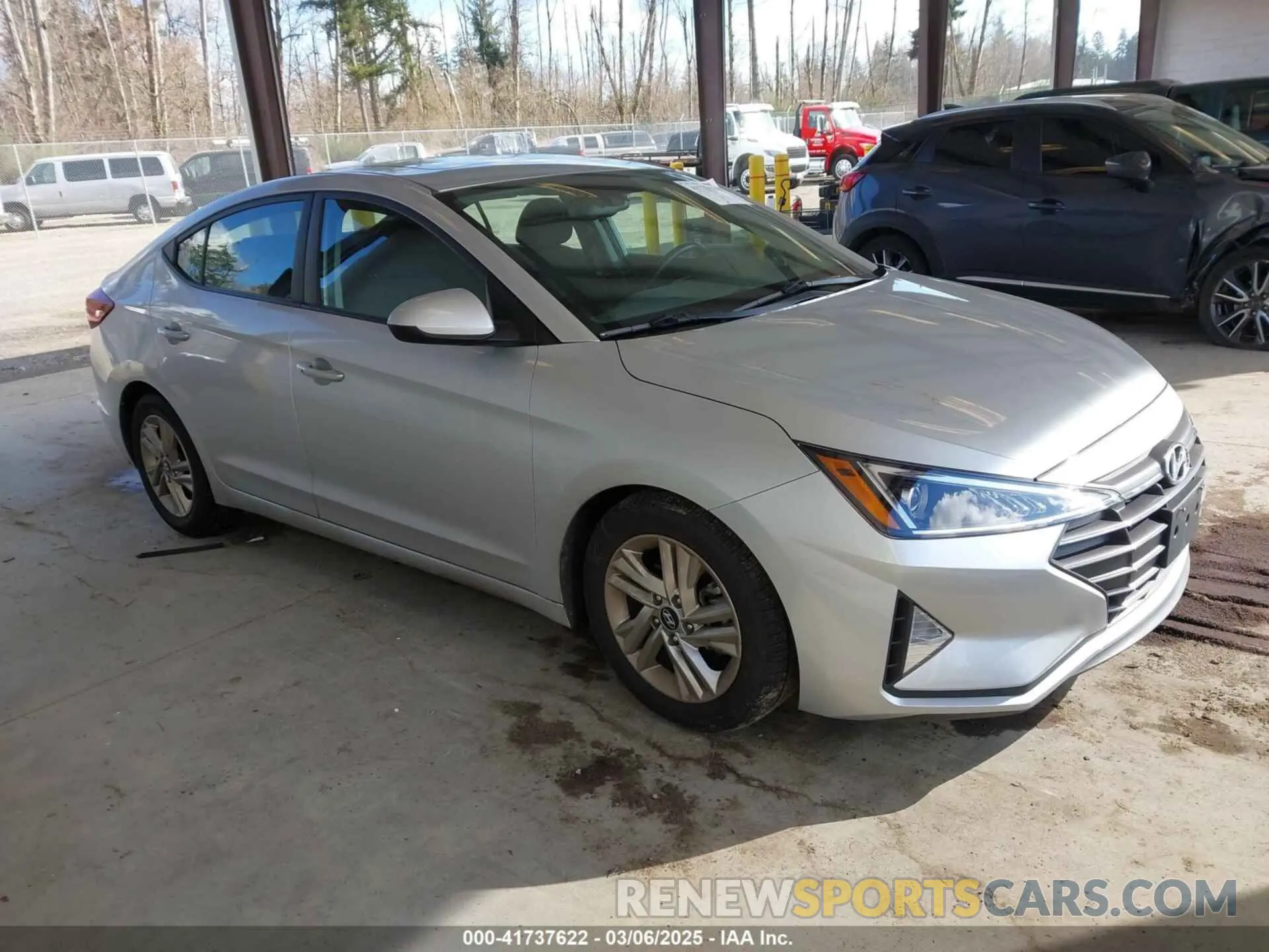 1 fotografías del automóvil dañado 5NPD84LF7KH462904 HYUNDAI ELANTRA 2019
