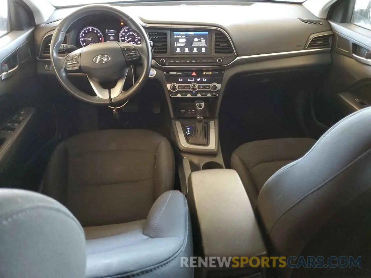 8 fotografías del automóvil dañado 5NPD84LF7KH476317 HYUNDAI ELANTRA 2019