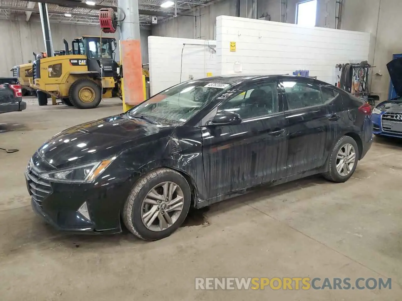 1 fotografías del automóvil dañado 5NPD84LF7KH496664 HYUNDAI ELANTRA 2019