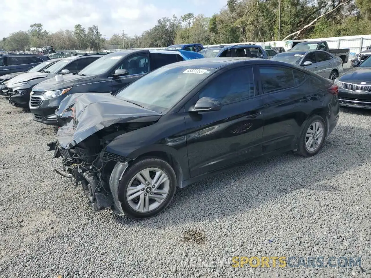 1 fotografías del automóvil dañado 5NPD84LF8KH405269 HYUNDAI ELANTRA 2019