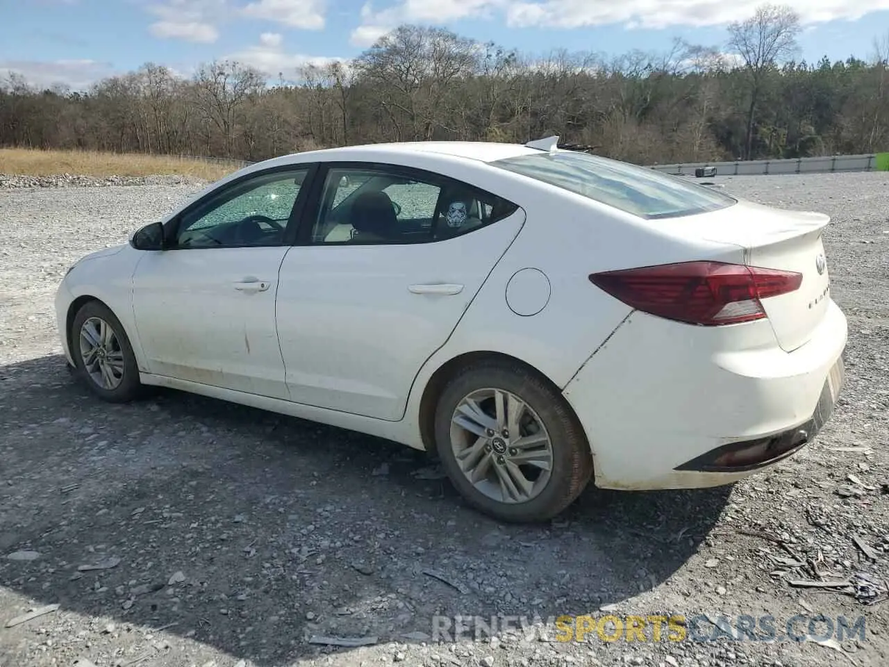 2 fotografías del automóvil dañado 5NPD84LF8KH449482 HYUNDAI ELANTRA 2019