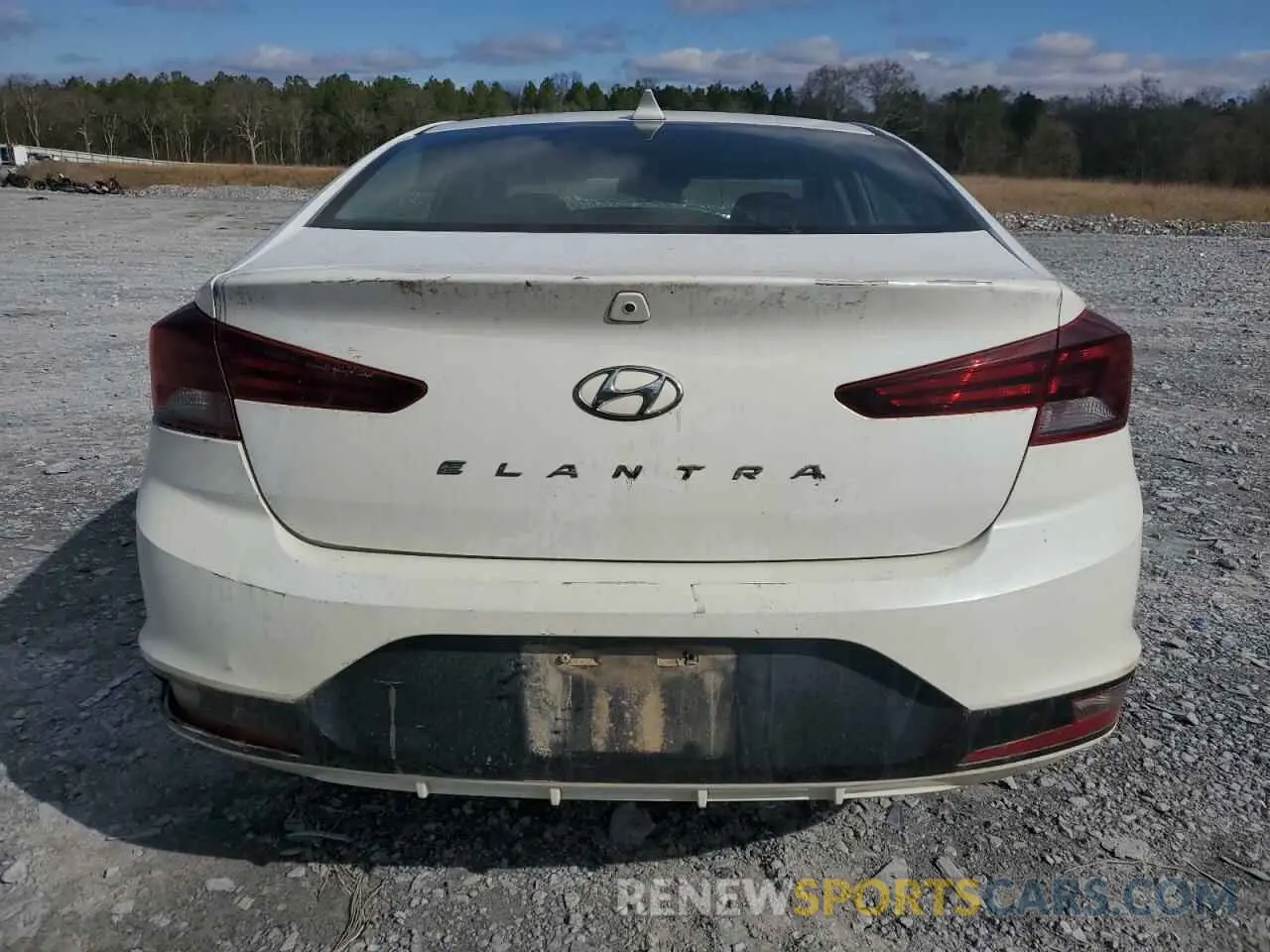 6 fotografías del automóvil dañado 5NPD84LF8KH449482 HYUNDAI ELANTRA 2019