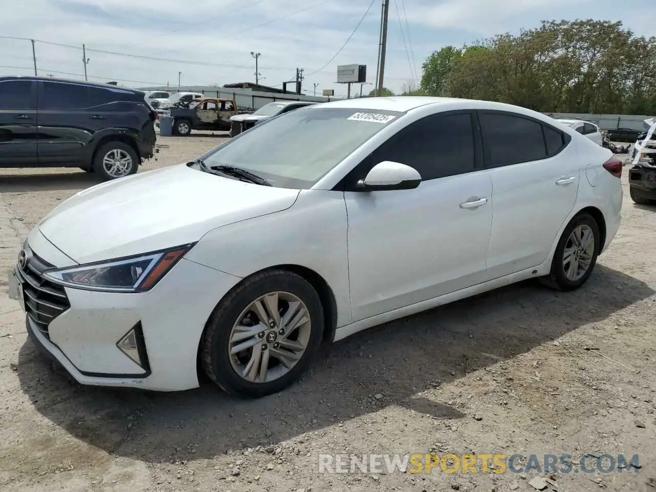 1 fotografías del automóvil dañado 5NPD84LF8KH469277 HYUNDAI ELANTRA 2019