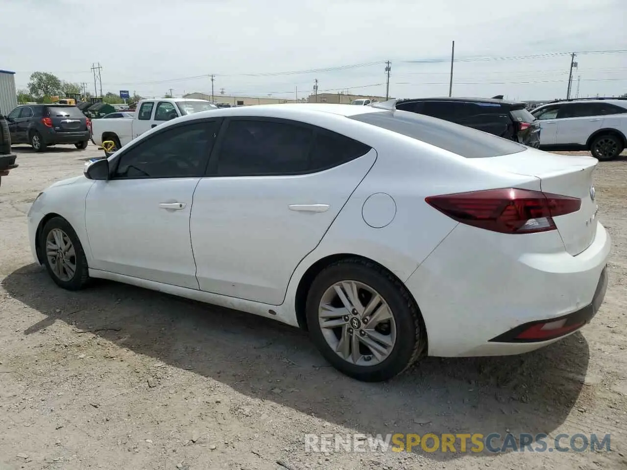 2 fotografías del automóvil dañado 5NPD84LF8KH469277 HYUNDAI ELANTRA 2019