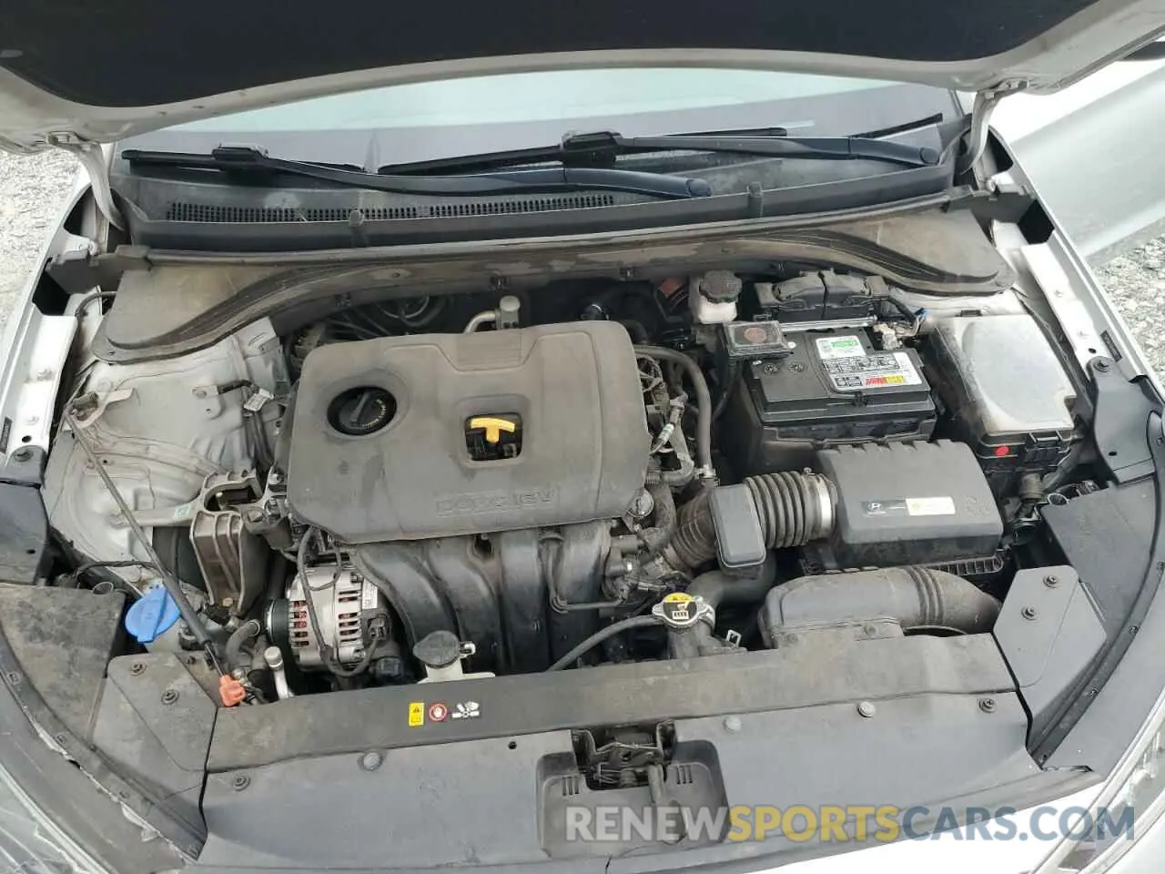 11 fotografías del automóvil dañado 5NPD84LF8KH481803 HYUNDAI ELANTRA 2019