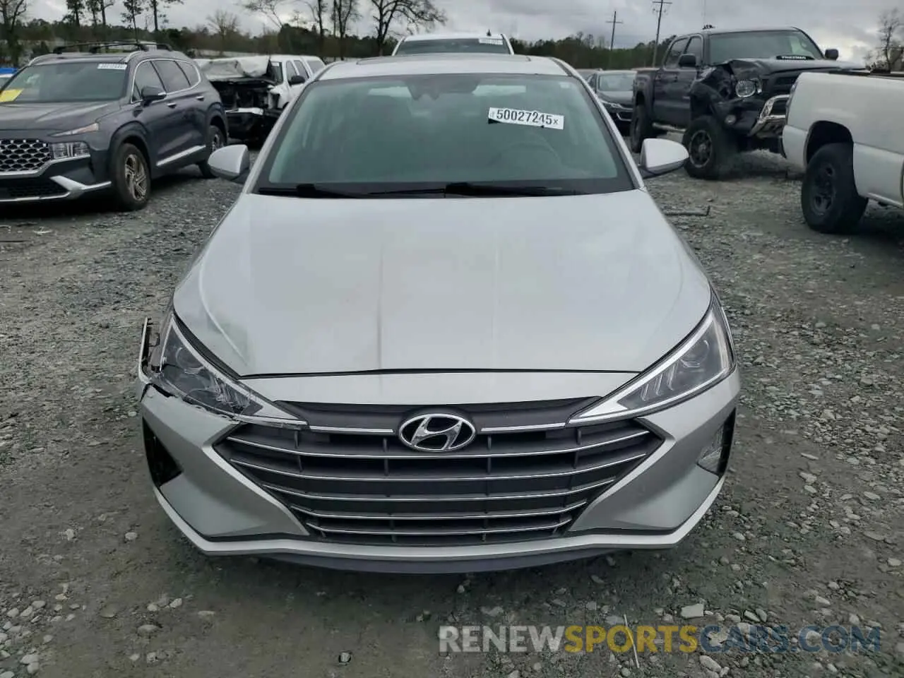 5 fotografías del automóvil dañado 5NPD84LF8KH481803 HYUNDAI ELANTRA 2019