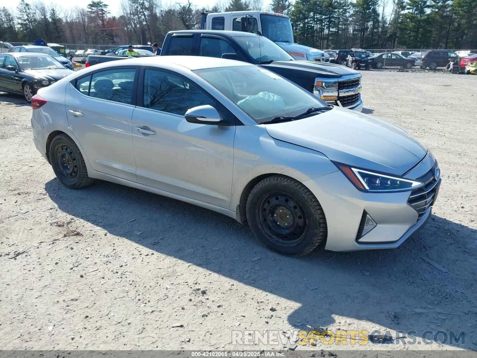 1 fotografías del automóvil dañado 5NPD84LF8KH485835 HYUNDAI ELANTRA 2019