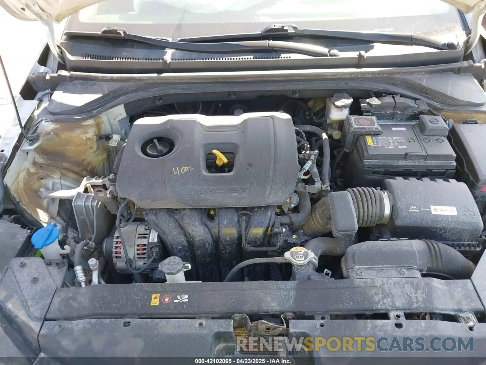10 fotografías del automóvil dañado 5NPD84LF8KH485835 HYUNDAI ELANTRA 2019
