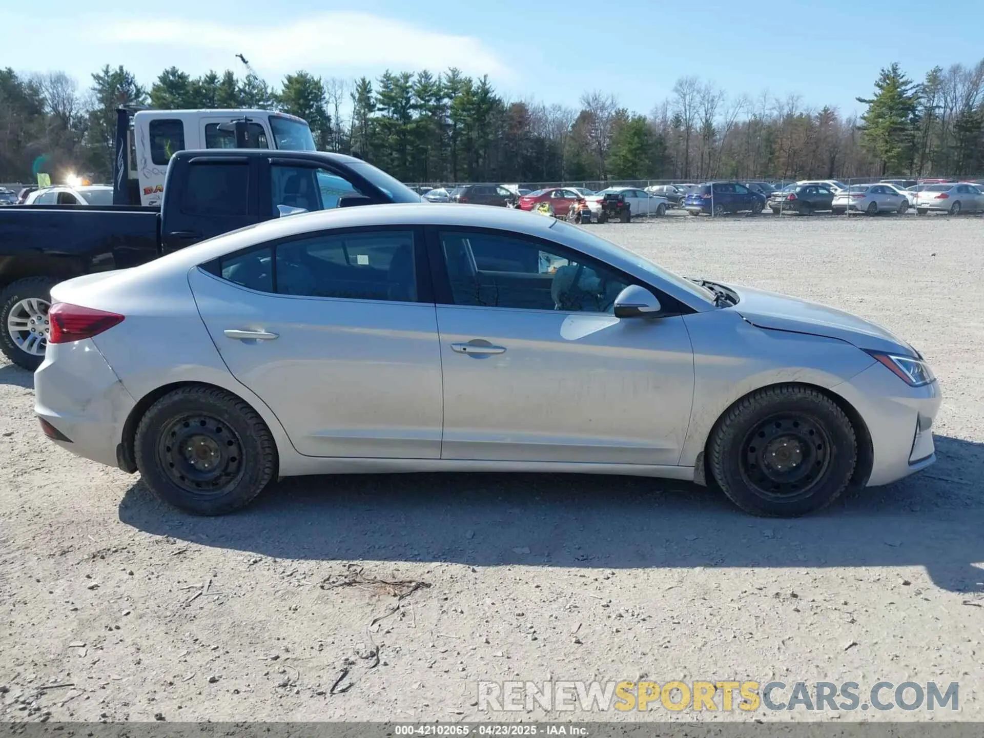 13 fotografías del automóvil dañado 5NPD84LF8KH485835 HYUNDAI ELANTRA 2019