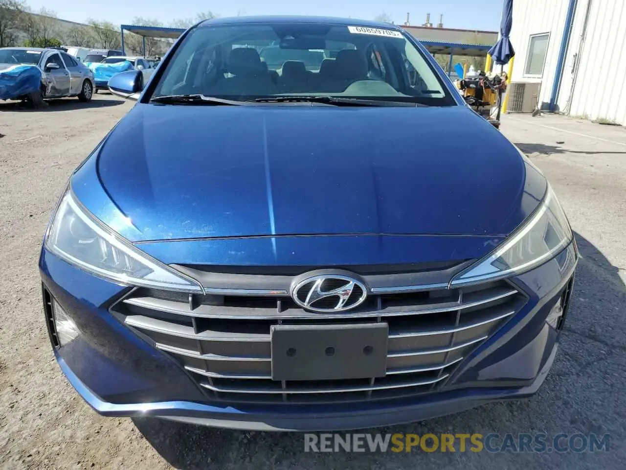 5 fotografías del automóvil dañado 5NPD84LF9KH408665 HYUNDAI ELANTRA 2019