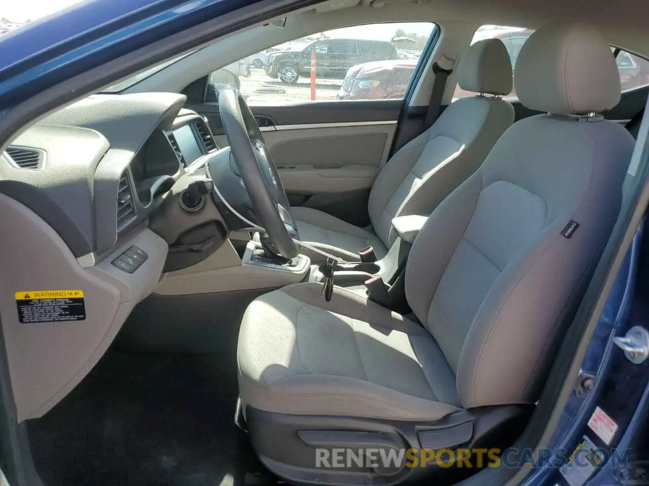 7 fotografías del automóvil dañado 5NPD84LF9KH408665 HYUNDAI ELANTRA 2019