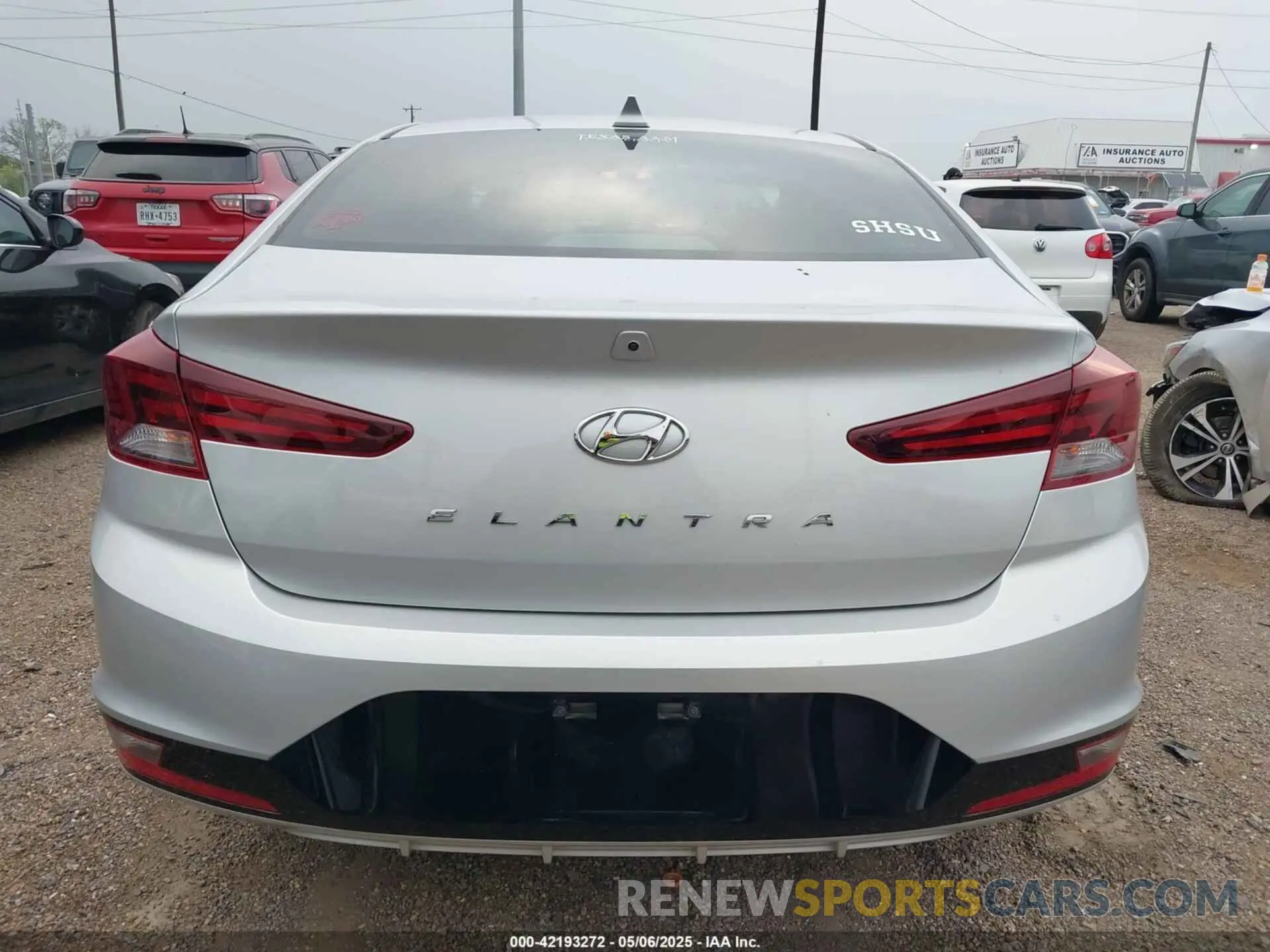 16 fotografías del automóvil dañado 5NPD84LF9KH421531 HYUNDAI ELANTRA 2019