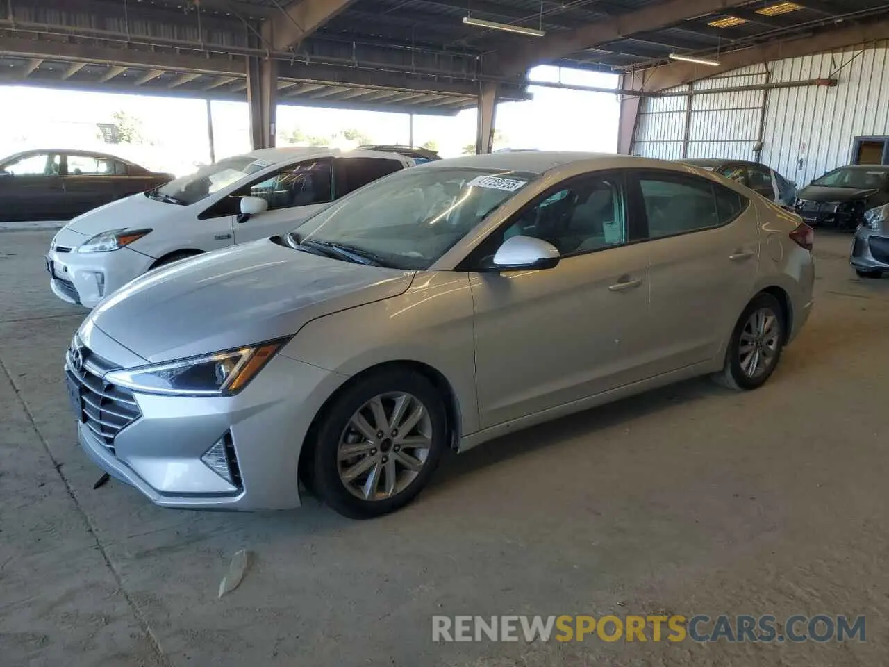 1 fotografías del automóvil dañado 5NPD84LF9KH434151 HYUNDAI ELANTRA 2019
