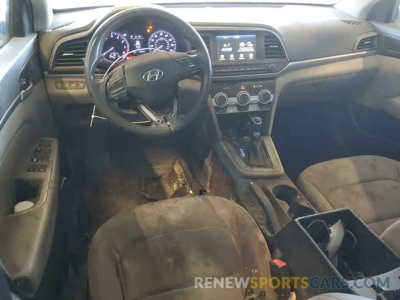 8 fotografías del automóvil dañado 5NPD84LF9KH434151 HYUNDAI ELANTRA 2019