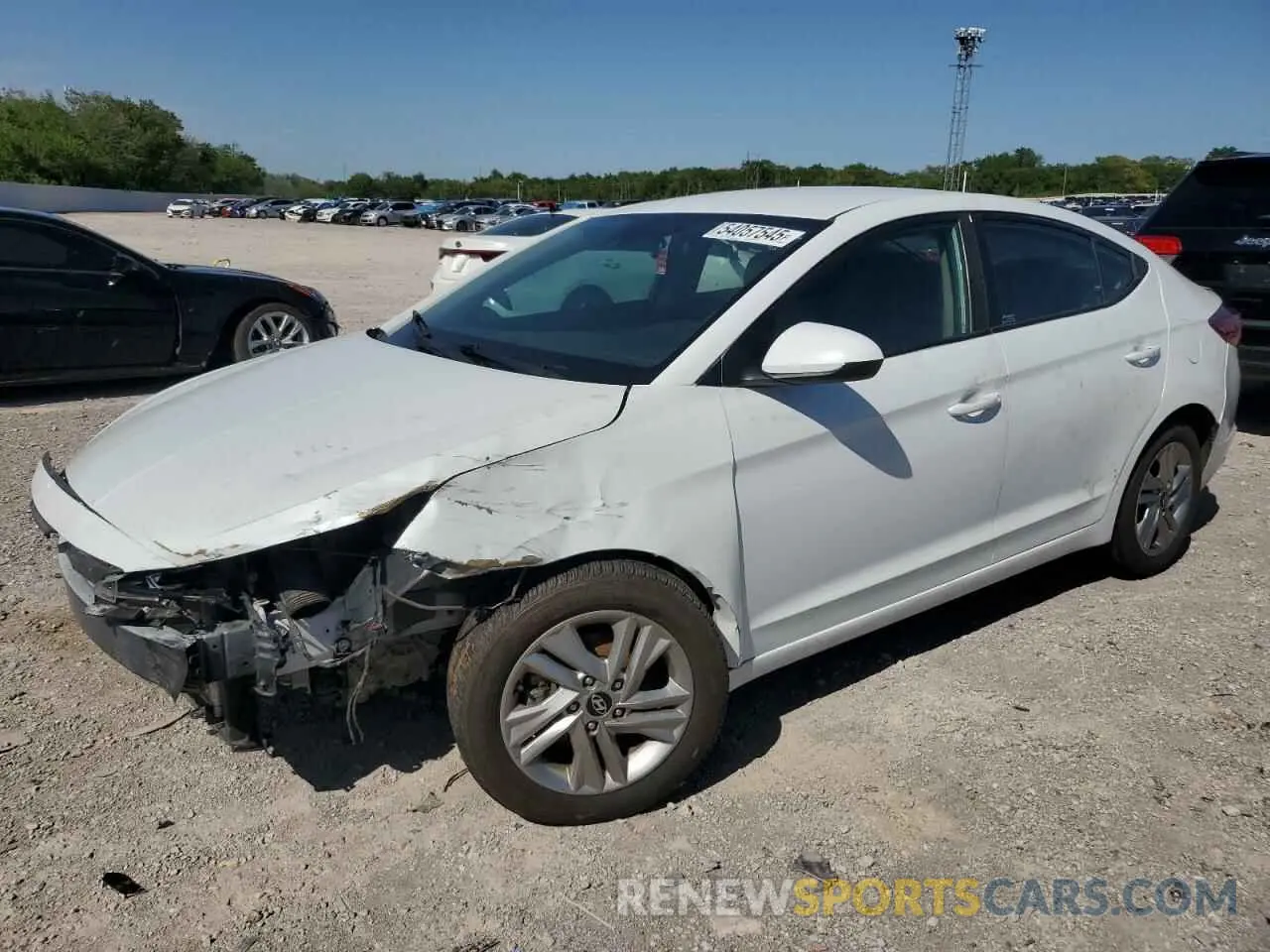 1 fotografías del automóvil dañado 5NPD84LF9KH445098 HYUNDAI ELANTRA 2019