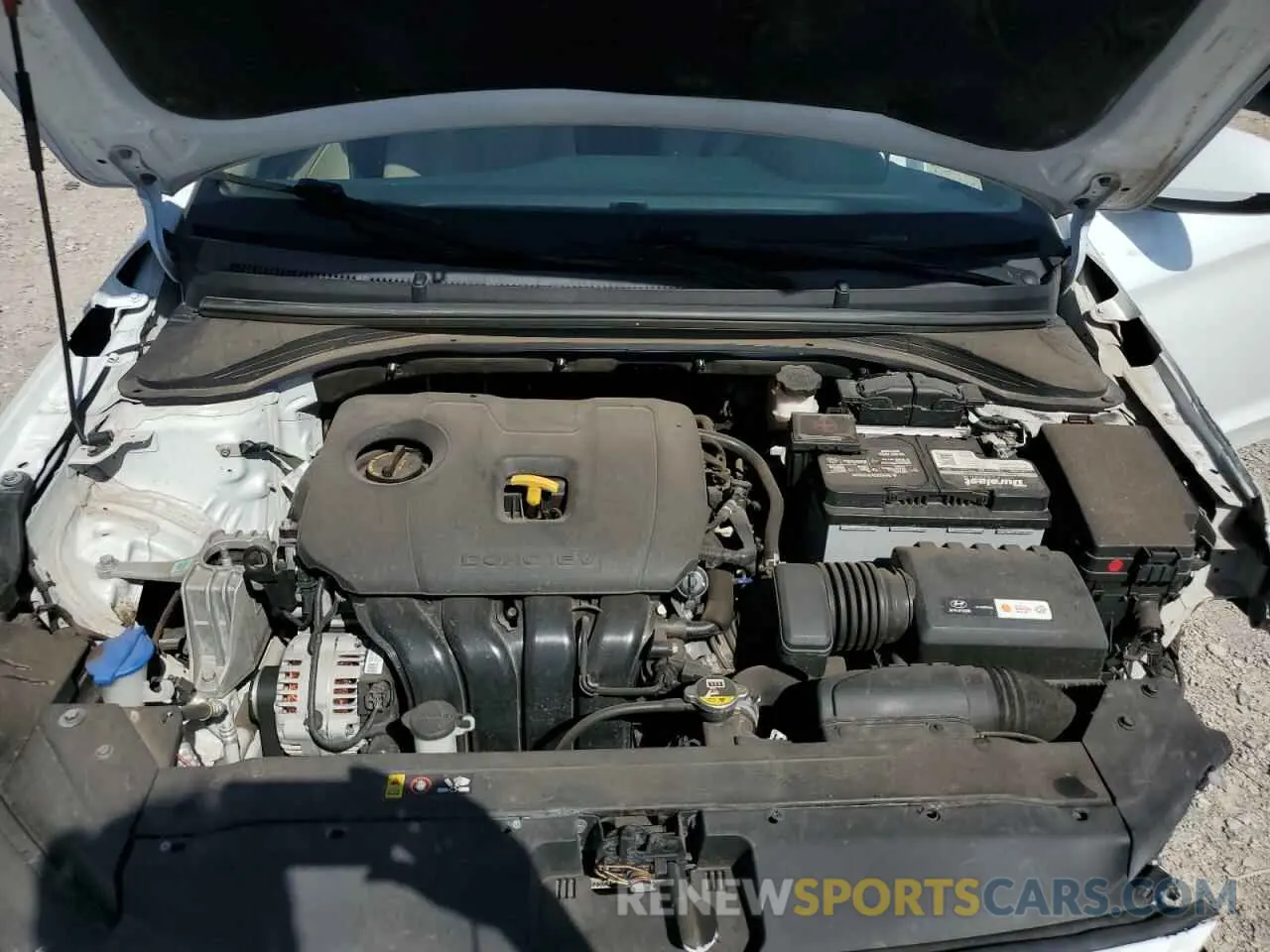 11 fotografías del automóvil dañado 5NPD84LF9KH445098 HYUNDAI ELANTRA 2019