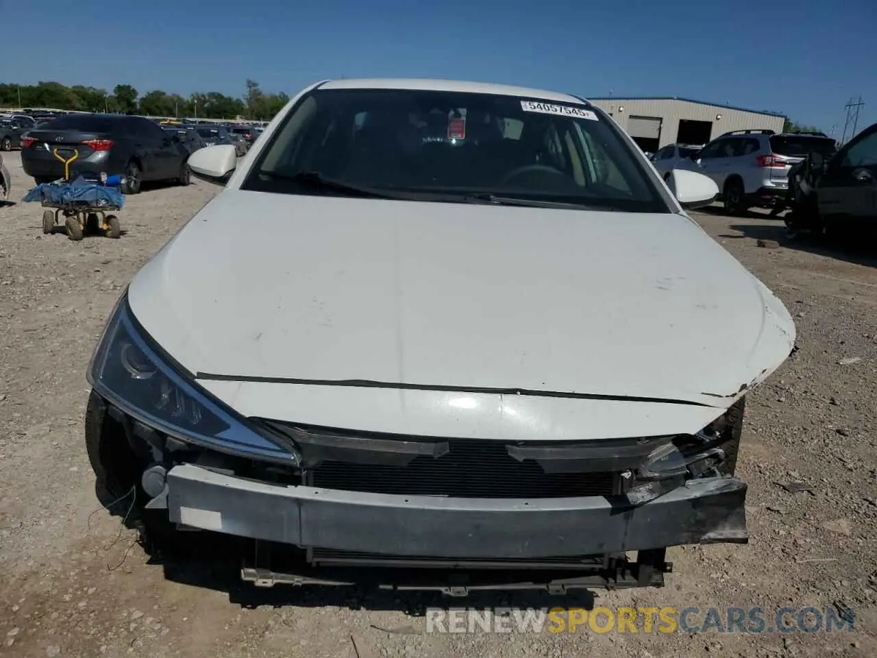 5 fotografías del automóvil dañado 5NPD84LF9KH445098 HYUNDAI ELANTRA 2019