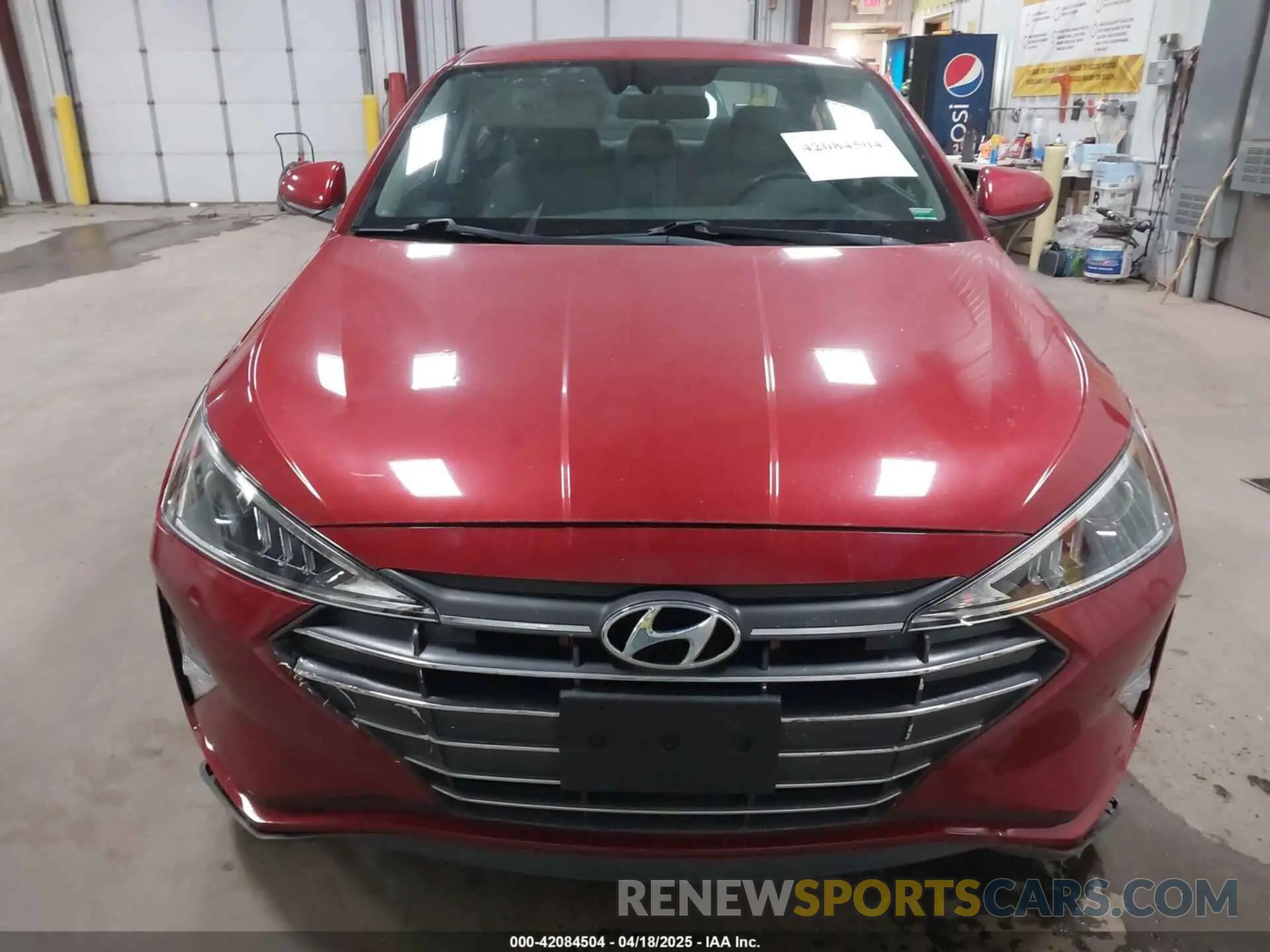 12 fotografías del automóvil dañado 5NPD84LF9KH446011 HYUNDAI ELANTRA 2019