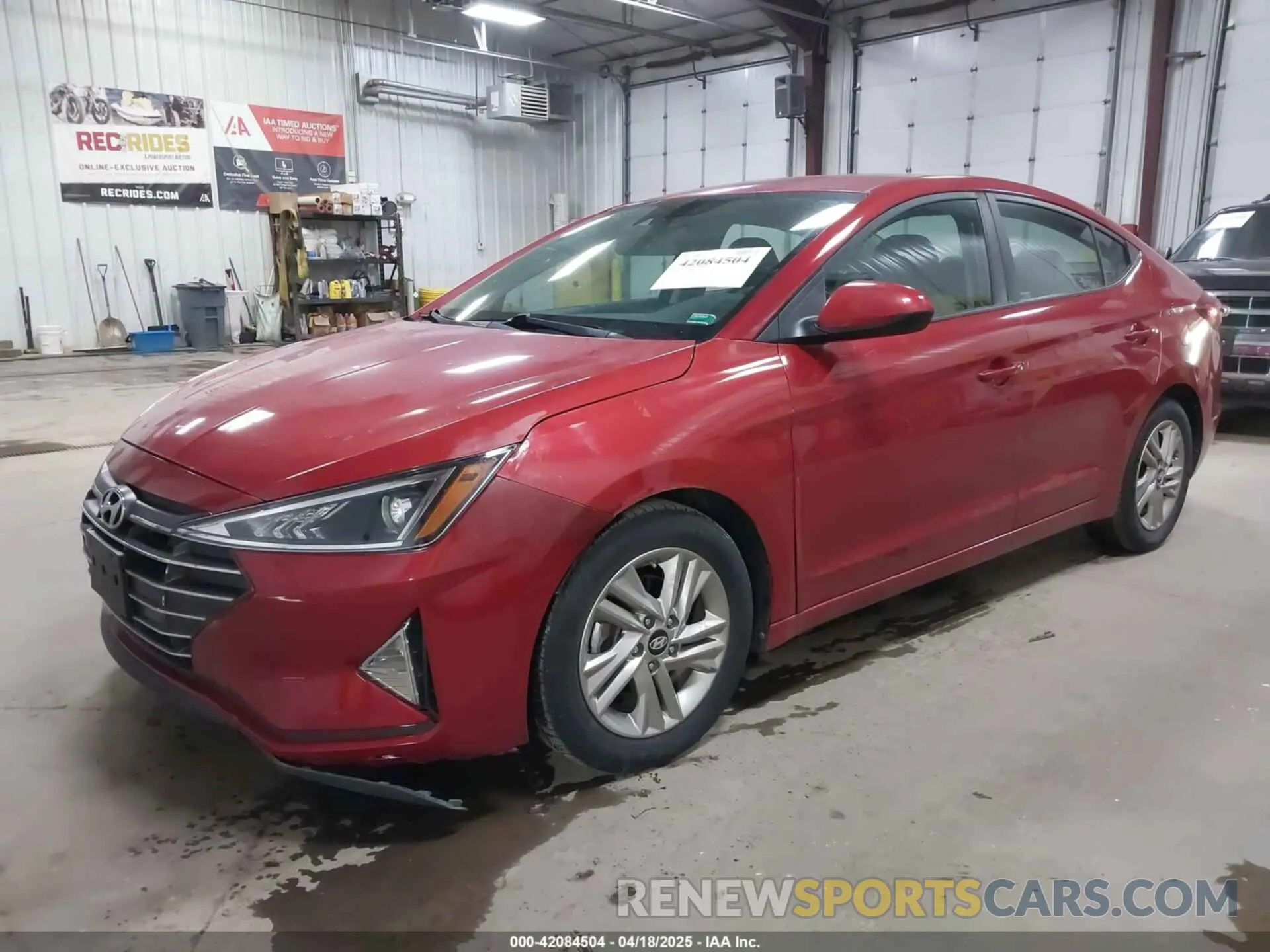 2 fotografías del automóvil dañado 5NPD84LF9KH446011 HYUNDAI ELANTRA 2019
