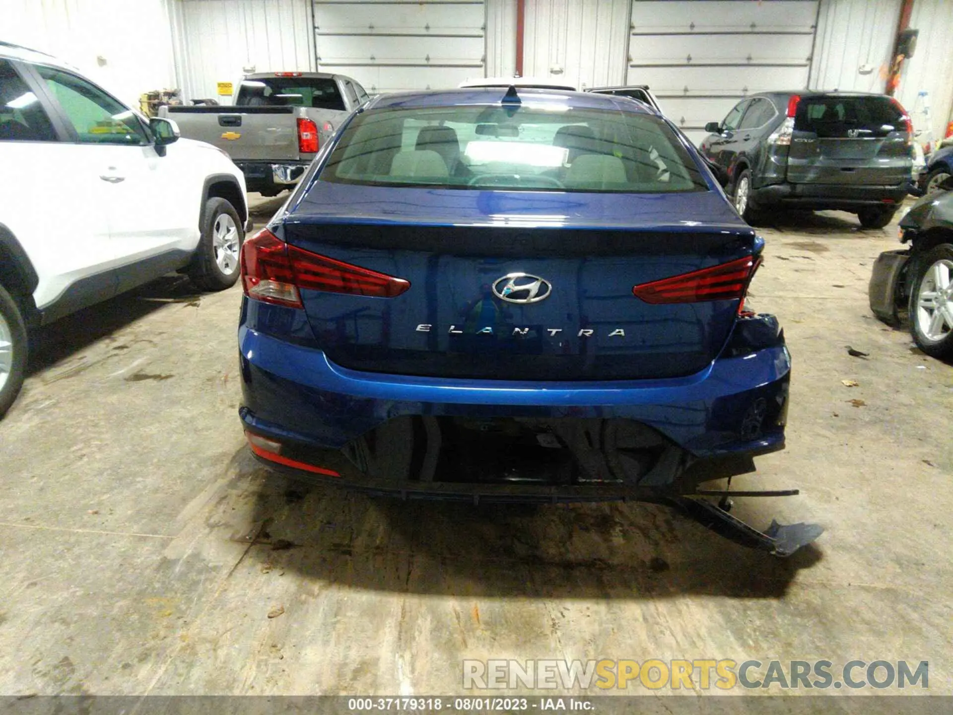 16 fotografías del automóvil dañado 5NPD84LF9KH458157 HYUNDAI ELANTRA 2019