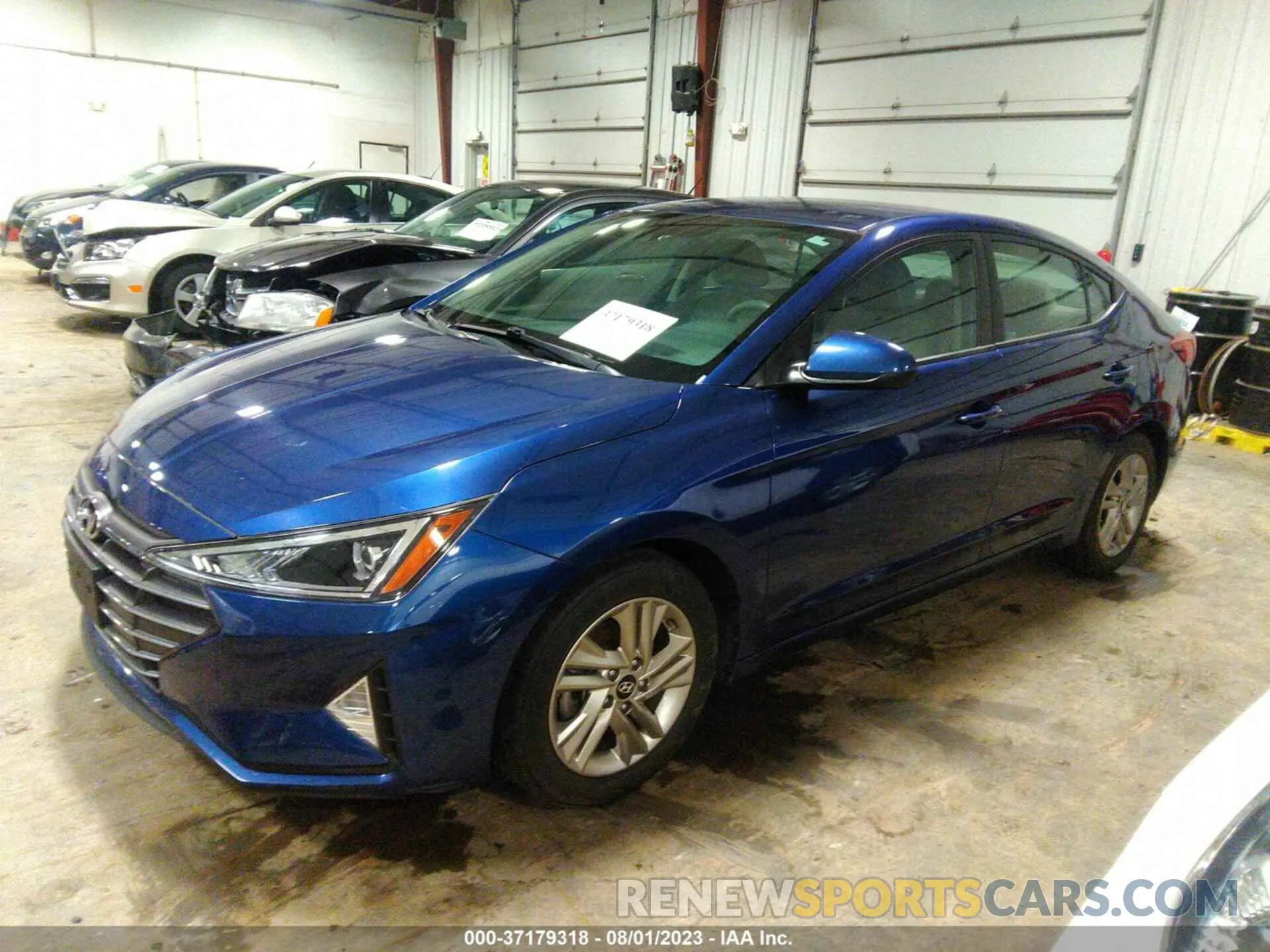 2 fotografías del automóvil dañado 5NPD84LF9KH458157 HYUNDAI ELANTRA 2019