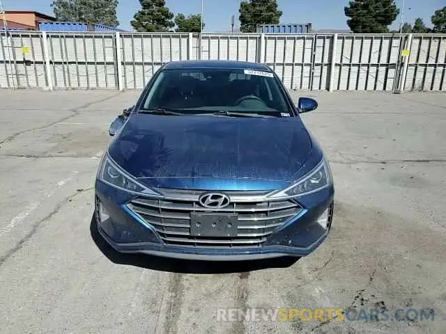 11 fotografías del automóvil dañado 5NPD84LF9KH469143 HYUNDAI ELANTRA 2019