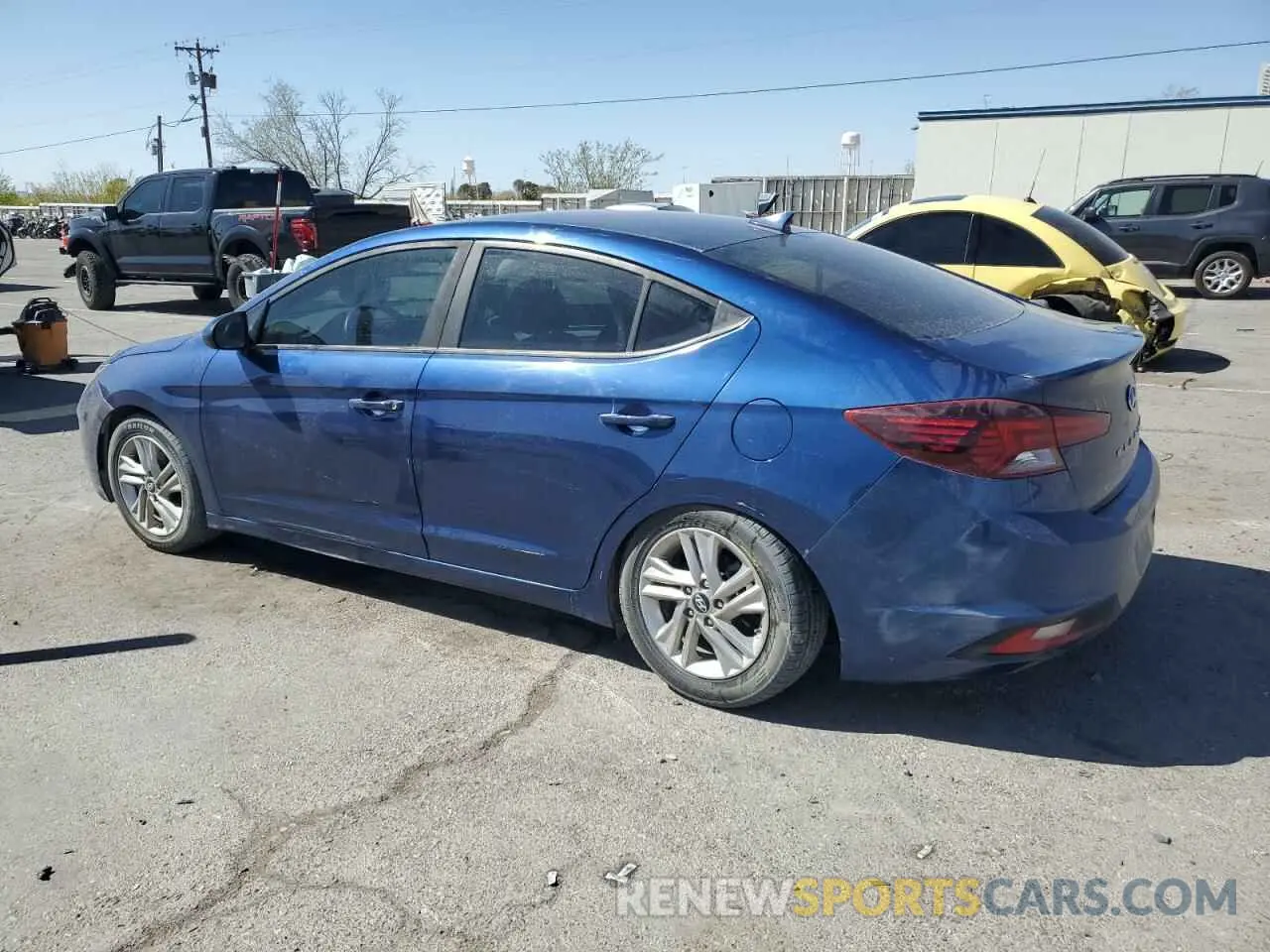 2 fotografías del automóvil dañado 5NPD84LF9KH469143 HYUNDAI ELANTRA 2019