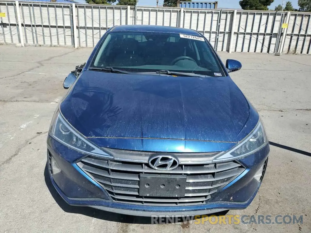 5 fotografías del automóvil dañado 5NPD84LF9KH469143 HYUNDAI ELANTRA 2019