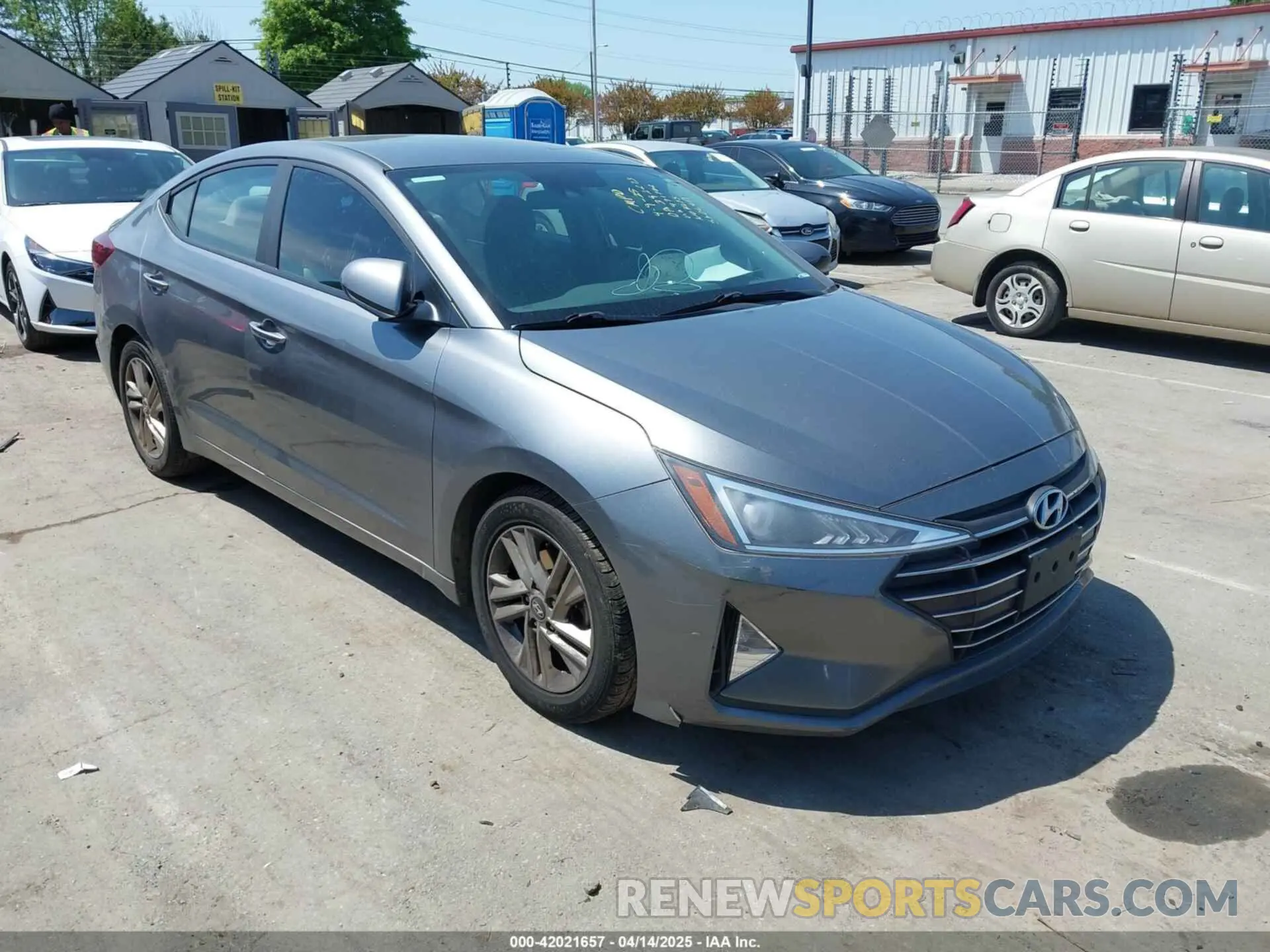 1 fotografías del automóvil dañado 5NPD84LF9KH471782 HYUNDAI ELANTRA 2019