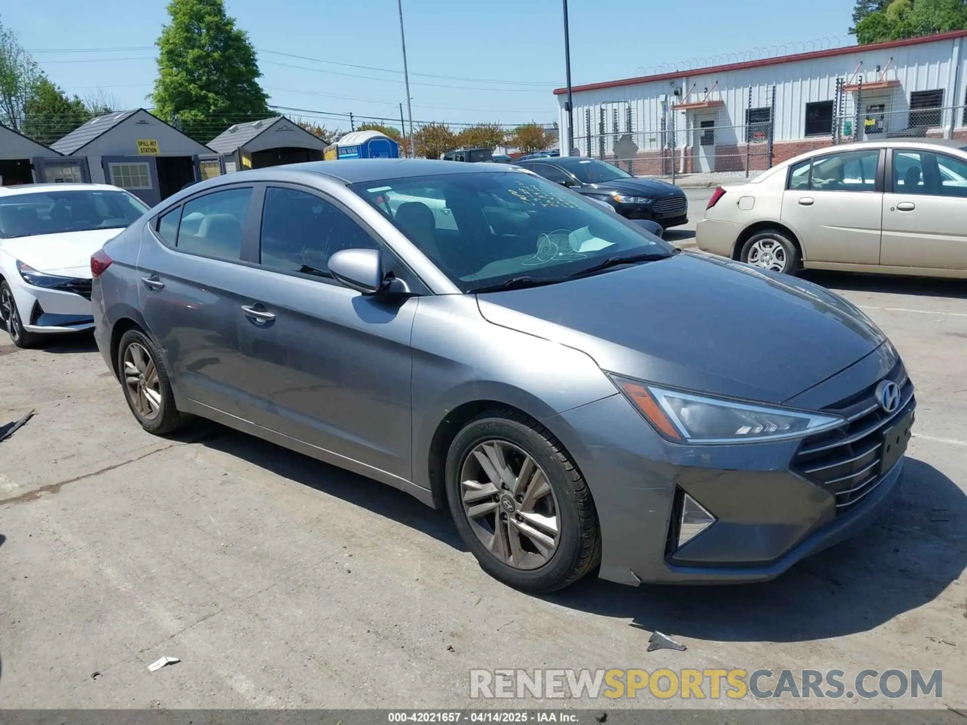 13 fotografías del automóvil dañado 5NPD84LF9KH471782 HYUNDAI ELANTRA 2019