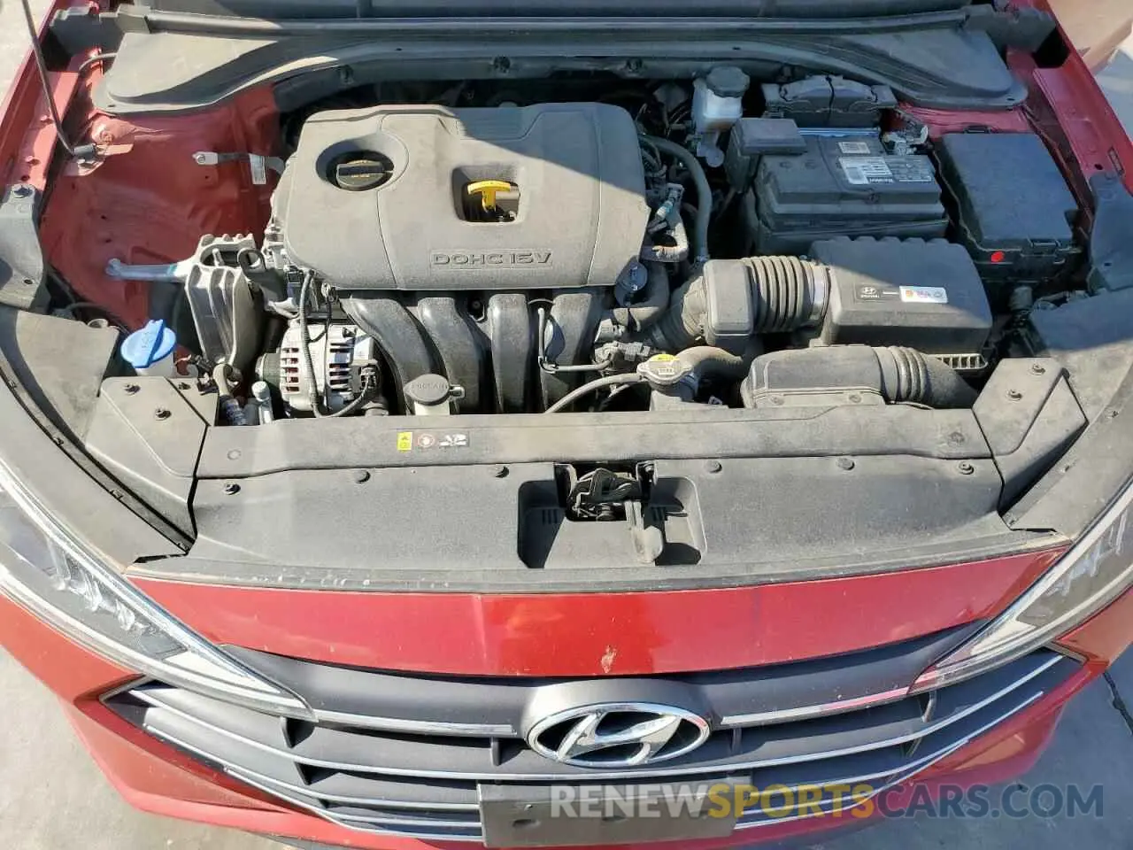 11 fotografías del automóvil dañado 5NPD84LF9KH481941 HYUNDAI ELANTRA 2019