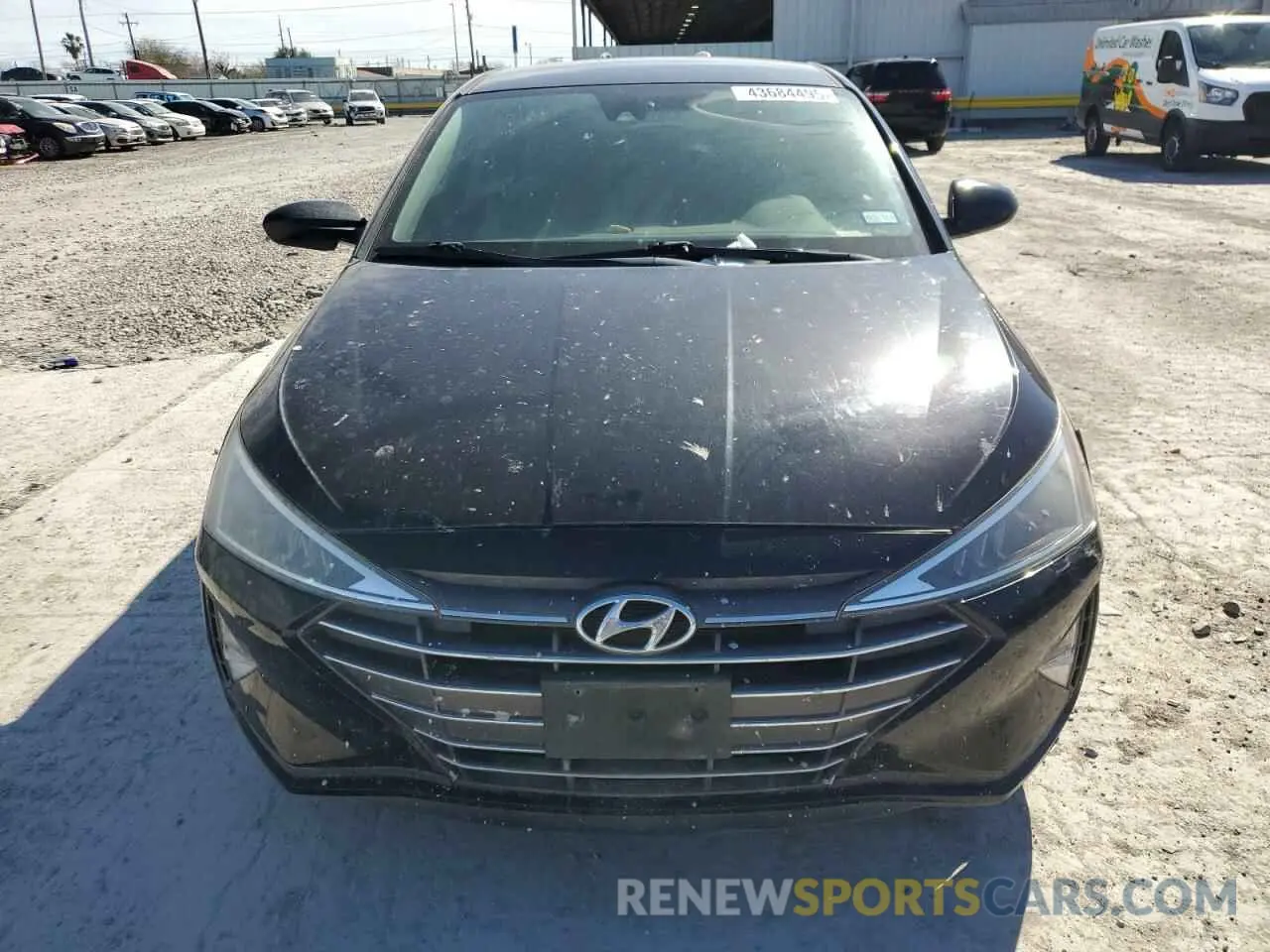 5 fotografías del automóvil dañado 5NPD84LFXKH434143 HYUNDAI ELANTRA 2019