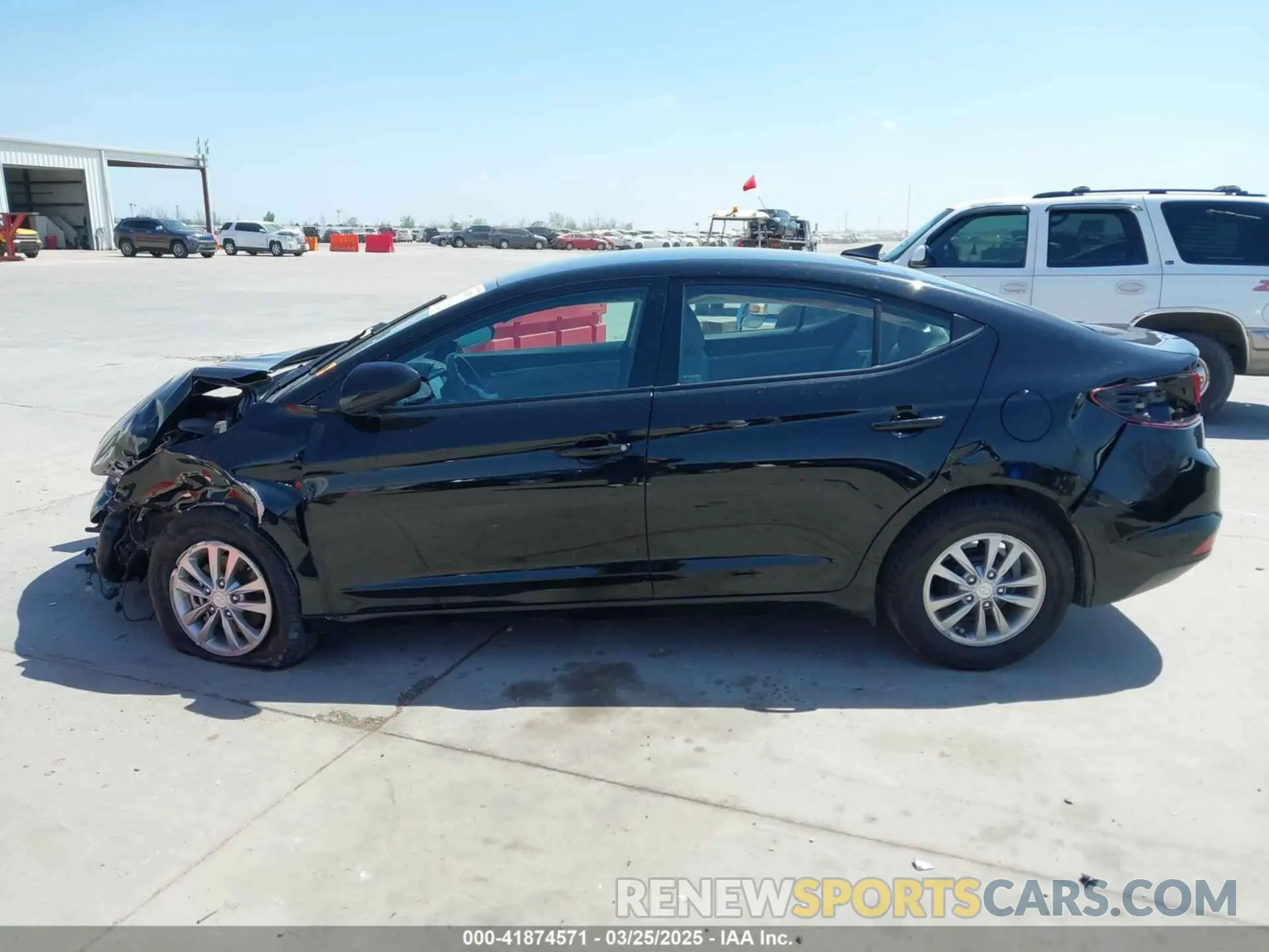 15 fotografías del automóvil dañado 5NPD94LA8KH418508 HYUNDAI ELANTRA 2019
