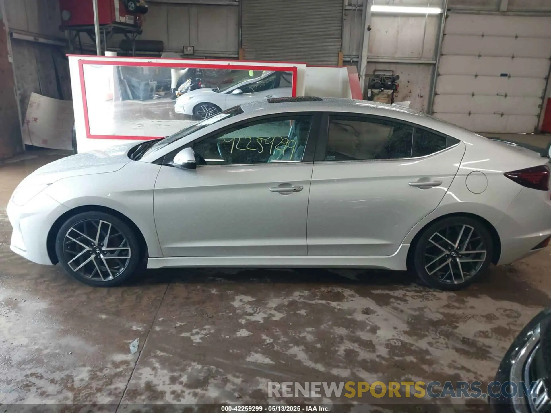 14 fotografías del automóvil dañado KMHD04LB0KU887208 HYUNDAI ELANTRA 2019