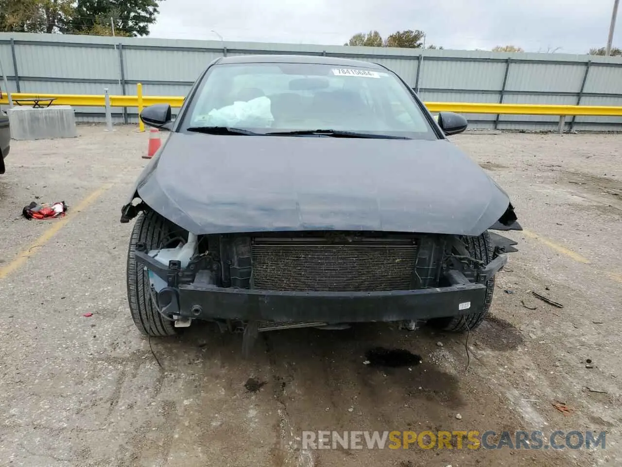 5 fotografías del automóvil dañado KMHD74LF0KU763020 HYUNDAI ELANTRA 2019