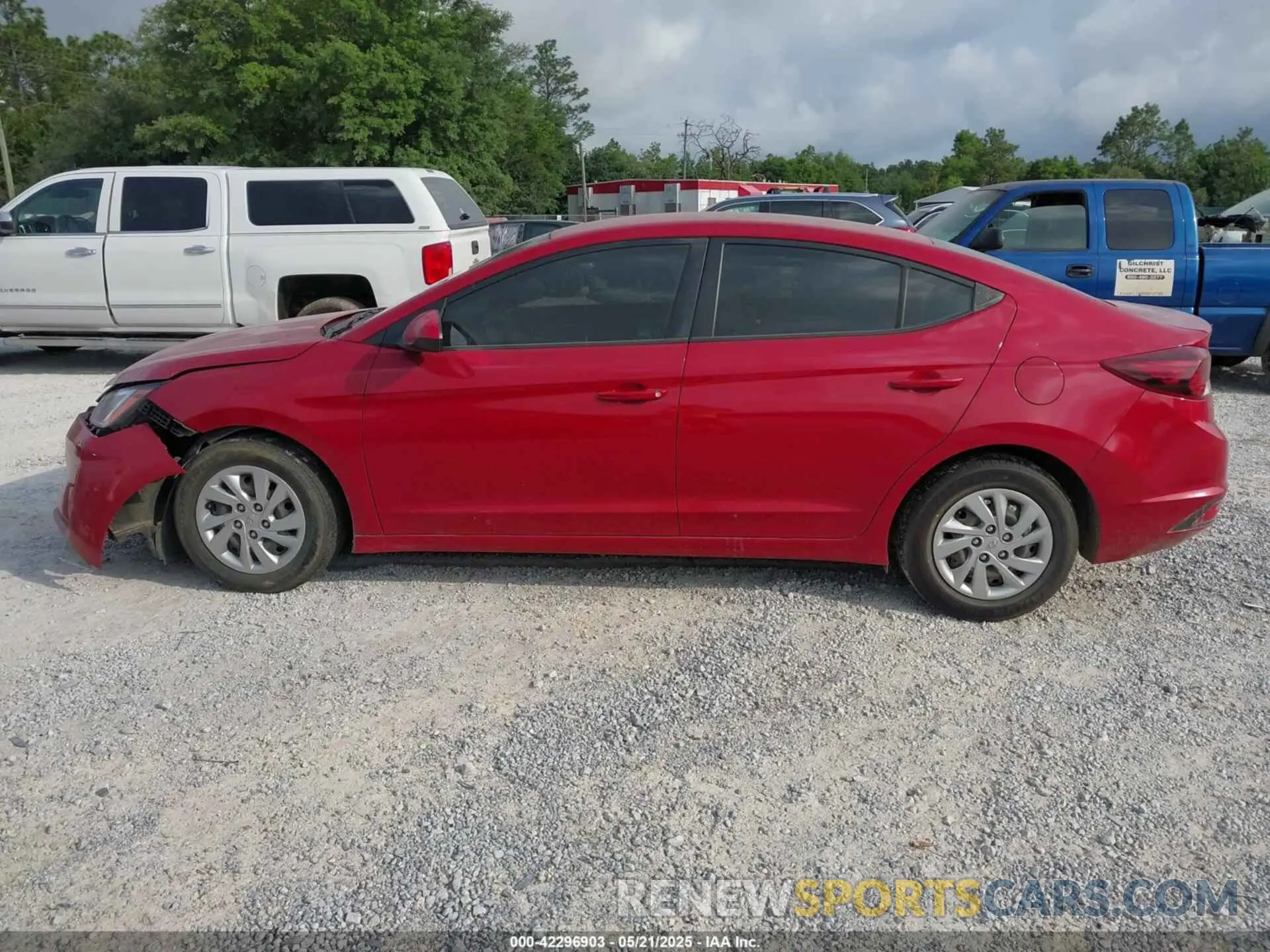 14 fotografías del automóvil dañado KMHD74LF0KU859083 HYUNDAI ELANTRA 2019