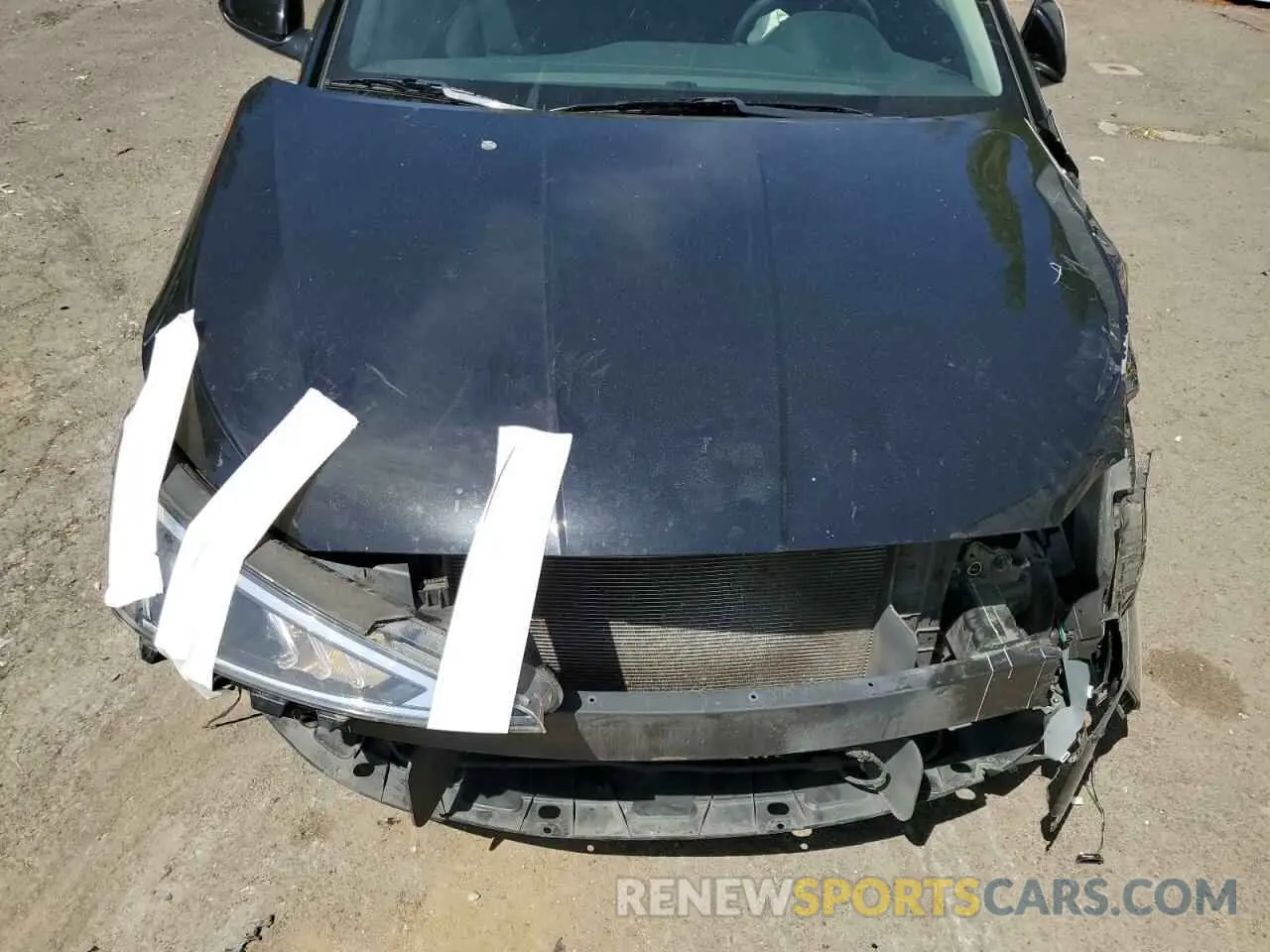 11 fotografías del automóvil dañado KMHD74LF1KU777945 HYUNDAI ELANTRA 2019