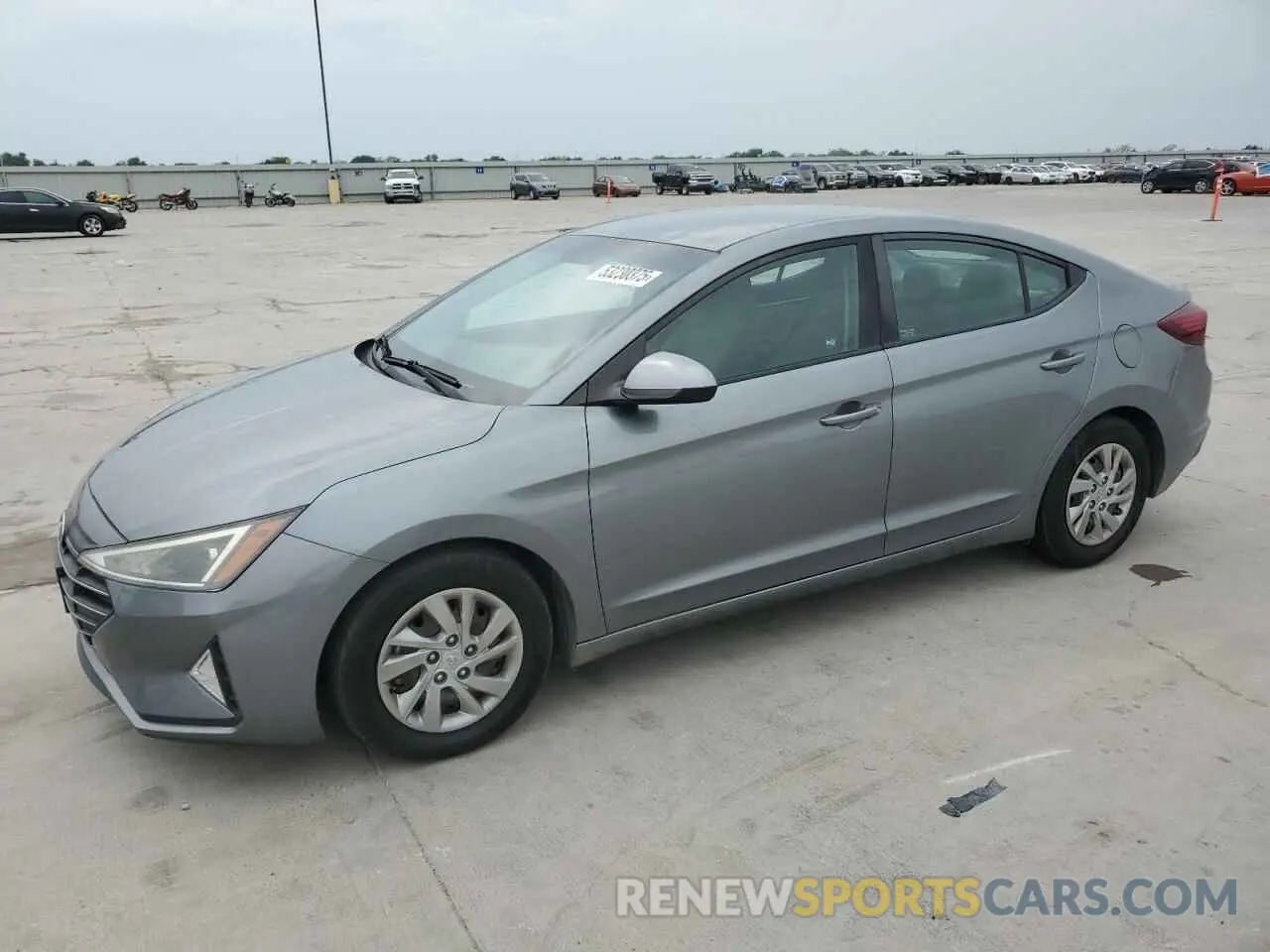 1 fotografías del automóvil dañado KMHD74LF2KU815389 HYUNDAI ELANTRA 2019