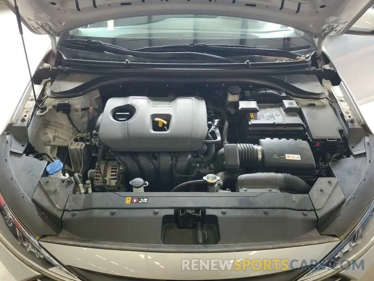 11 fotografías del automóvil dañado KMHD74LF3KU863869 HYUNDAI ELANTRA 2019