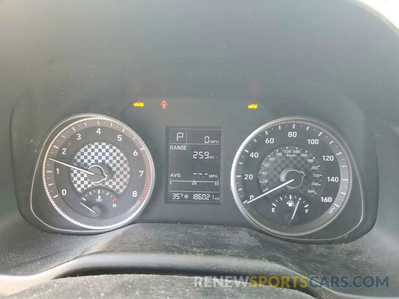 9 fotografías del automóvil dañado KMHD74LF5KU806735 HYUNDAI ELANTRA 2019