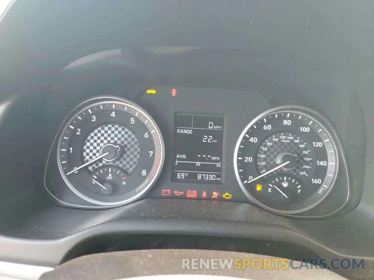 9 fotografías del automóvil dañado KMHD74LF6KU855118 HYUNDAI ELANTRA 2019